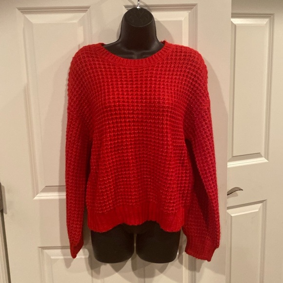 Medium 99 Jane Street red sparkly sweater - NWT - Picture 1 of 5